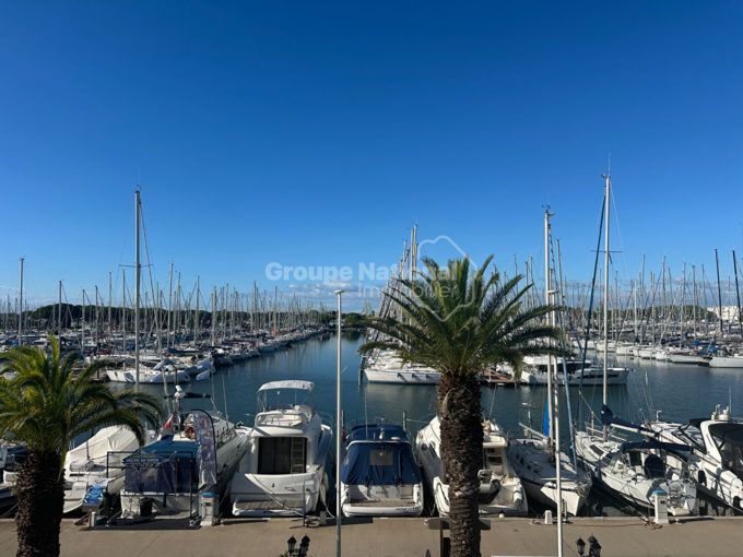 Marina Studio cabine vue port + parking CM1761 photo1